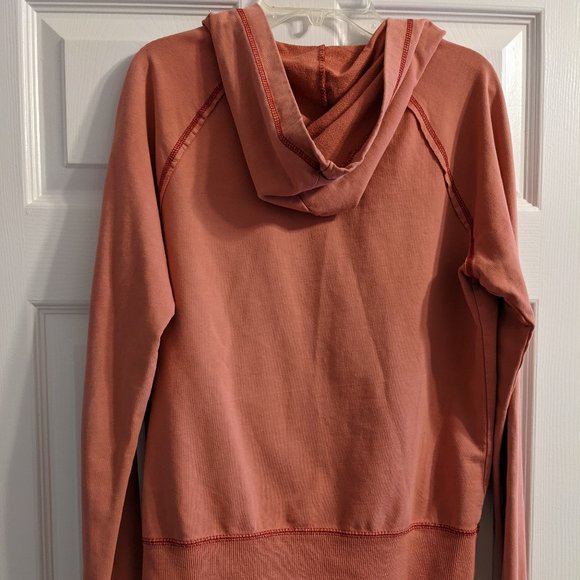 Aeropostale salmon full-zip hoodie sz M - Picture 4 of 11